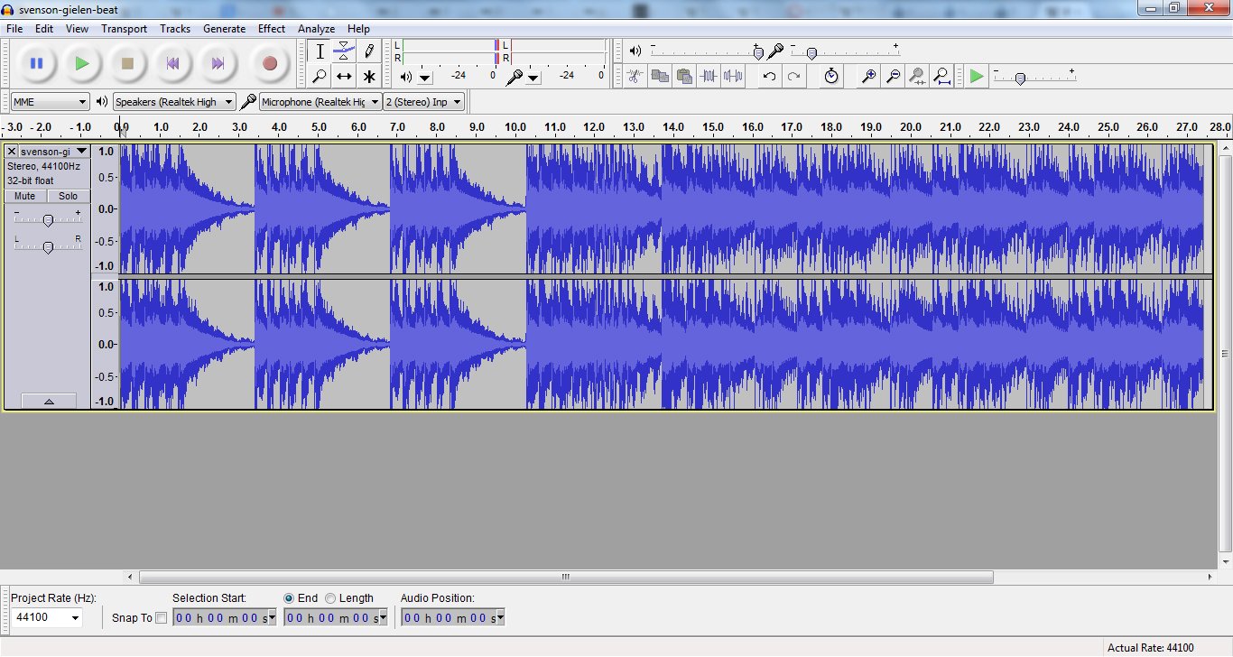Free download of audacity software